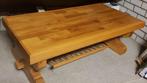 Massief eiken salontafel, Huis en Inrichting, Ophalen, 100 tot 150 cm, Klassiek, Eikenhout