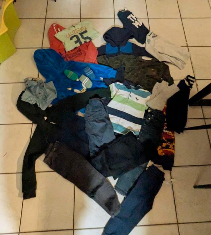 erg leuk jongens kleding pakket maat 110/116, Kinderen en Baby's, Kinderkleding | Kinder-kledingpakketten, Zo goed als nieuw, Maat 110