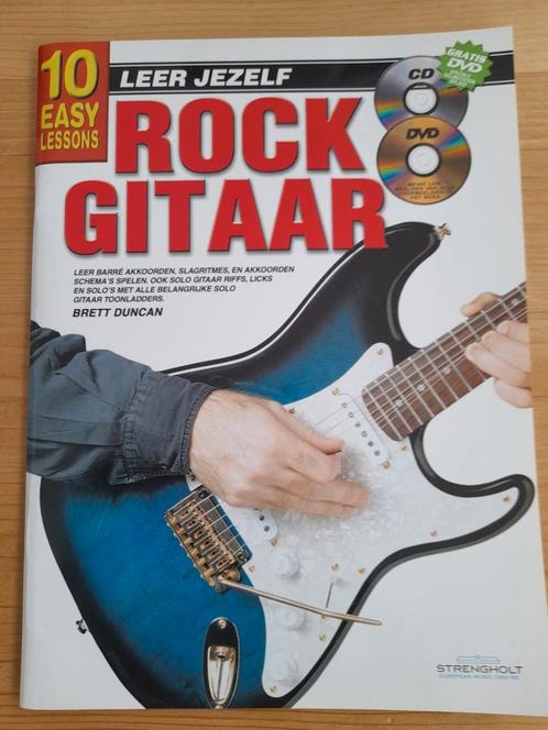 Leer jezelf Rock Gitaar - Methode voor zelfstudie en les, Muziek en Instrumenten, Bladmuziek, Nieuw, Gitaar, Ophalen of Verzenden