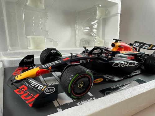 Max Verstappen RB19 Winner Zandvoort 2023 1:18, Hobby en Vrije tijd, Modelauto's | 1:18, Nieuw, Auto, MiniChamps, Ophalen of Verzenden