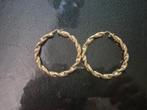 Wokkel oorbellen 14 karaat, Ophalen of Verzenden, Zo goed als nieuw, Goud, Goud