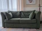 Bank, groen, tweepersoons, Ophalen, Gebruikt, 150 tot 200 cm, Tweepersoons