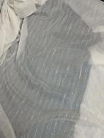 2 Stuks vitrage stof mooi wit, 200 cm of meer, Wit, 150 tot 200 cm, Nieuw