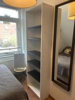 Billy Boekenkast met zwarte planken., Huis en Inrichting, Kasten | Boekenkasten, Ophalen, Met plank(en), Gebruikt, 200 cm of meer