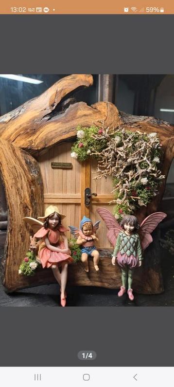 Tafereeltje flowerfairy's  beschikbaar voor biedingen