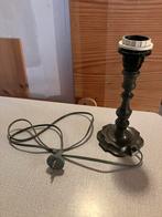 TINNEN SCHEMERLAMP VOET, Ophalen of Verzenden