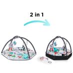 Kinderkraft babygym en ballenbak thema oceaan, Ophalen of Verzenden, Zo goed als nieuw