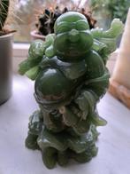 Groen Boeddhabeeldje, Ophalen of Verzenden, Zo goed als nieuw