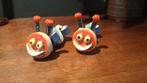 2 Keramiek Rupsjes - Handgemaakt, Hobby en Vrije tijd, Pottenbakken, Ophalen of Verzenden, Zo goed als nieuw