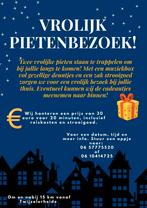 Pieten bezoek / Pieten gezocht, Ophalen of Verzenden