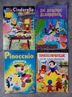 4 walt disney boeken cinderella - pinocchio - Sneeuwwitje, Ophalen, Overige figuren, Gebruikt, Overige typen