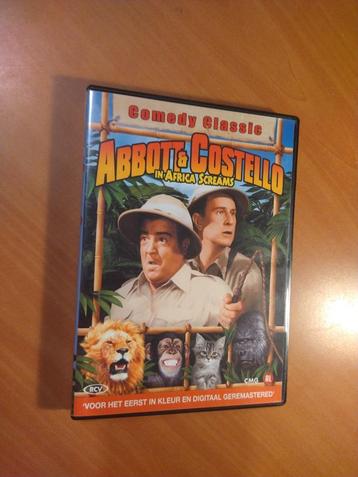 DVD Abbott & Costello in Africa Screams beschikbaar voor biedingen