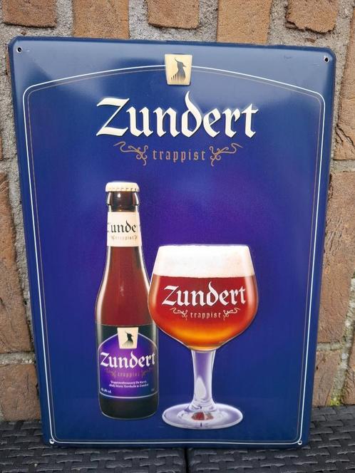 Reclamebord Zundert, Verzamelen, Biermerken, Nieuw, Reclamebord, Plaat of Schild, Overige merken, Ophalen of Verzenden