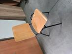 42 kantinestoelen gebruikt, Huis en Inrichting, Stoelen, Ophalen, Gebruikt, Bruin, Geen