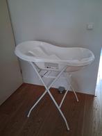Babybadje wit met inzetstoeltje, Zo goed als nieuw, Badje, Standaard, Ophalen