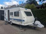 Hobby excellent easy 450 2004 incl 2 fietsendragers, Caravans en Kamperen, Vast bed, Hobby, Particulier, Ringverwarming