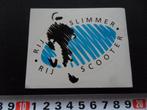 stickers Rij slimmer rij scooter *, Ophalen, Zo goed als nieuw, Overige typen