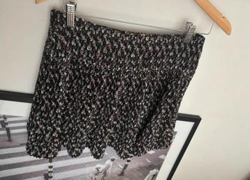 H&M Trend geheel nieuwe plisse rok, mini rokje maat 36