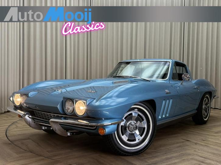 Chevrolet Corvette Chevrolet C2 427 Big Block / 425 BHP / Tu, Auto's, Oldtimers, Bedrijf, Te koop, Lederen bekleding, Metallic lak