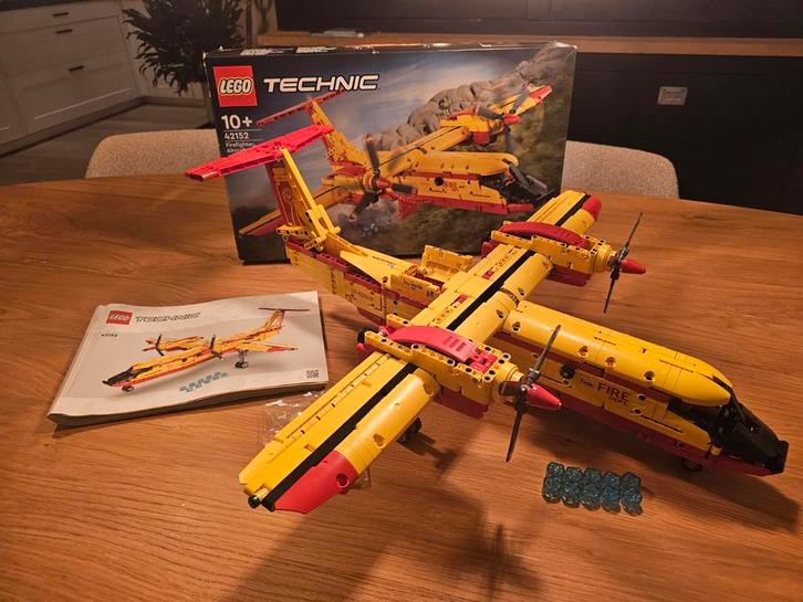 LEGO Technic 42152 Firefighter Aircraft - Compleet!, Kinderen en Baby's, Speelgoed | Duplo en Lego, Zo goed als nieuw, Lego, Complete set