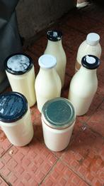 Rauwe melk bezorgd in Stad!, Ophalen