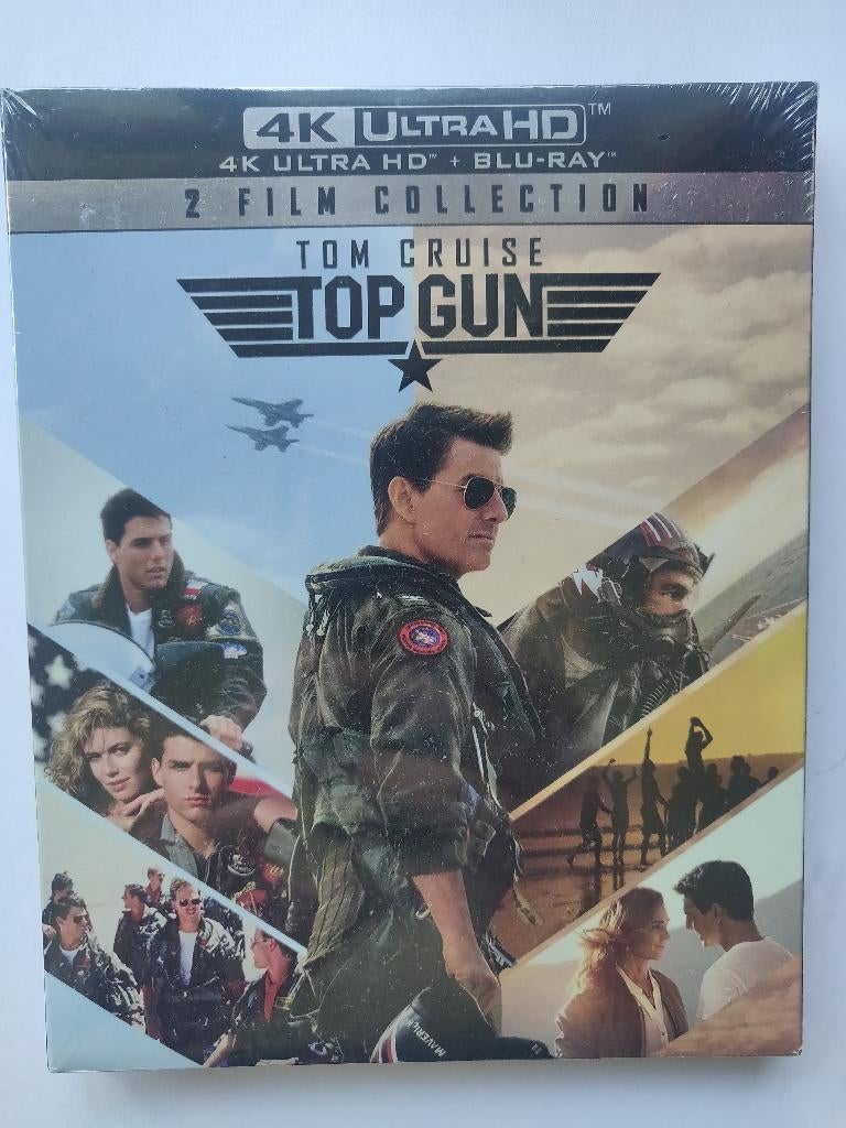Top Gun / Maverick 2 films Tom Cruise 4K UHD Blu-ray SEAL, Cd's en Dvd's, Blu-ray, Ophalen, Nieuw in verpakking, Actie, Boxset