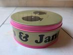 Jip en Janneke blik koektrommel, Verzamelen, Blikken, Ophalen of Verzenden, Gebruikt, Koek(jes), Overige merken