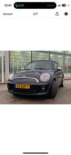 Mini Cooper ONE 1.6 98PK || 2011 || Zwart, Auto's, Mini, Voorwielaandrijving, 40 €/maand, 4 stoelen, Zwart