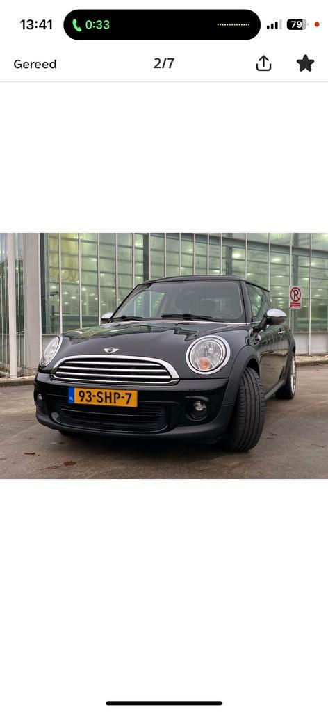 Mini Cooper ONE 1.6 98PK || 2011 || Zwart, Auto's, Mini, Particulier, Benzine, B, Hatchback, Handgeschakeld, Origineel Nederlands