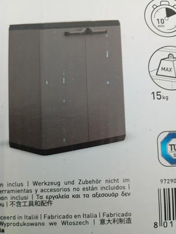 1 of 2 KETER PIU LAGE OPBERGKAST(EN). Nieuw /nooit gebruikt beschikbaar voor biedingen