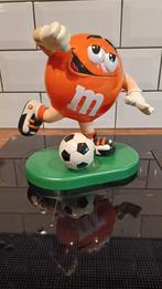 M&M's Voetbal Snoepdispenser Oranje, Verzamelen, Poppetjes en Figuurtjes, Ophalen of Verzenden, Gebruikt