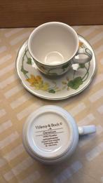 Villeroy & Boch Geranium kop schotel en mok, Ophalen of Verzenden, Zo goed als nieuw, Kop en/of schotel