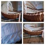 Rieten Wieg met gietijzeren onderstel& Matrasje, Kinderen en Baby's, Babywiegjes en Ledikanten, Ophalen, Wieg