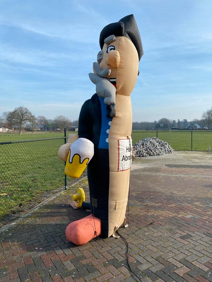 Halve Abraham te huur!, Hobby en Vrije tijd, Feestartikelen, Zo goed als nieuw, Versiering, Abraham of Sarah, Ophalen