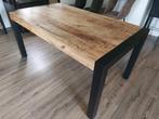 Eettafel mangohout, Huis en Inrichting, Tafels | Eettafels, Ophalen, 50 tot 100 cm, Zo goed als nieuw, Rechthoekig