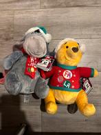 Disney knuffel Eeyore en winnie the pooh kerst, Verzenden, Winnie de Poeh of vrienden, Nieuw, Knuffel