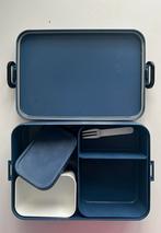 Mepal brood doos Groot blauw, Ophalen of Verzenden, Gebruikt