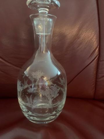 Handgeslepen kristallen karaf beschikbaar voor biedingen