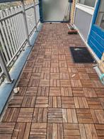 Houten Panelen Vloer - Terras of Balkon, Tuin en Terras, Terrasdelen en Vlonders, Ophalen, Gebruikt, Hout