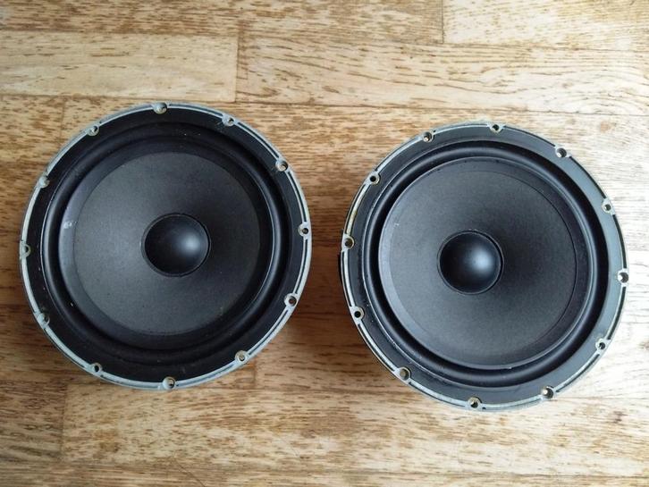 B&W BN2002 Bass & Mid range 8Ohm, Audio, Tv en Foto, Luidsprekers, Gebruikt, Front, Rear of Stereo speakers, Minder dan 60 watt