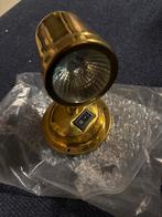 Vintage Messing Wandlamp met Schakelaar, Ophalen of Verzenden