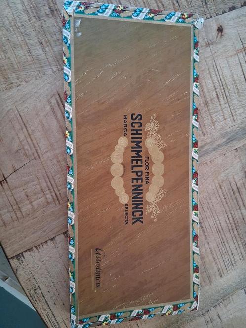 Vintage Schimmelpenninck Sigarenkistje, Antiek en Kunst, Curiosa en Brocante, Ophalen of Verzenden