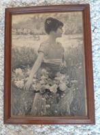 La Primavera gravure van Julius Rolshoven 38,5x52, Ophalen of Verzenden