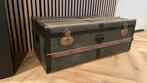 Stoere vintage salontafel/hutkoffer – ultieme eyecatcher!, Ophalen, Minder dan 50 cm, Gebruikt, 50 tot 100 cm