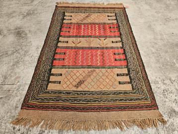 Handgeknoopt Perzisch wol Kelim tapijt Quchan 110x176cm beschikbaar voor biedingen