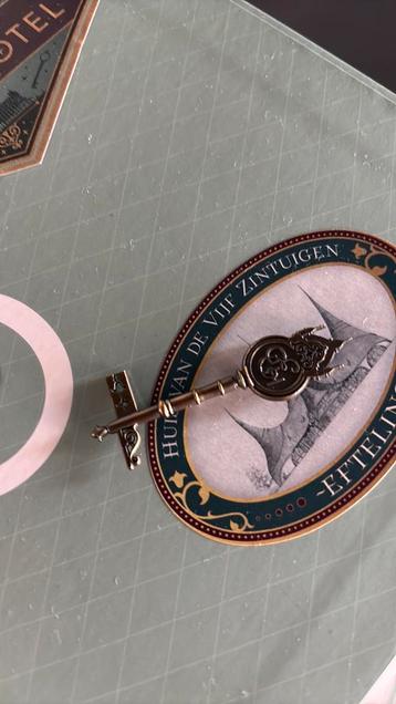 Efteling Grand Hotel Sleutel - Verzamelitem 3 stuks te koop beschikbaar voor biedingen