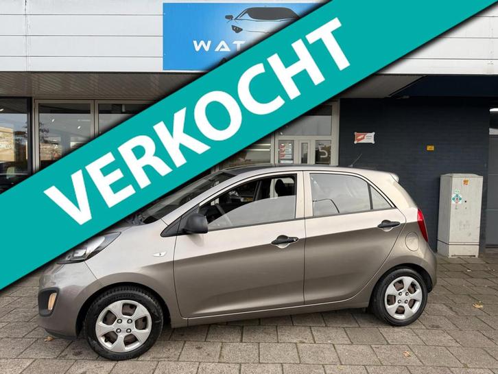 Kia Picanto 1.0 CVVT ISG, Auto's, Kia, Bedrijf, Te koop, Picanto, ABS, Airbags, Centrale vergrendeling, Emergency brake assist