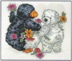 Borduurpakket Floral Dance K4466 (NIEUW), Hobby en Vrije tijd, Borduren en Borduurmachines, Ophalen of Verzenden, Nieuw, Handborduren