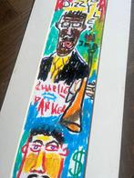 Prachtige krijt op board van Basquiat!, Ophalen of Verzenden