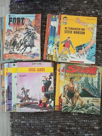 Stripboeken Verzameling 60 stuks – 0,75 euro cent per stuk  beschikbaar voor biedingen